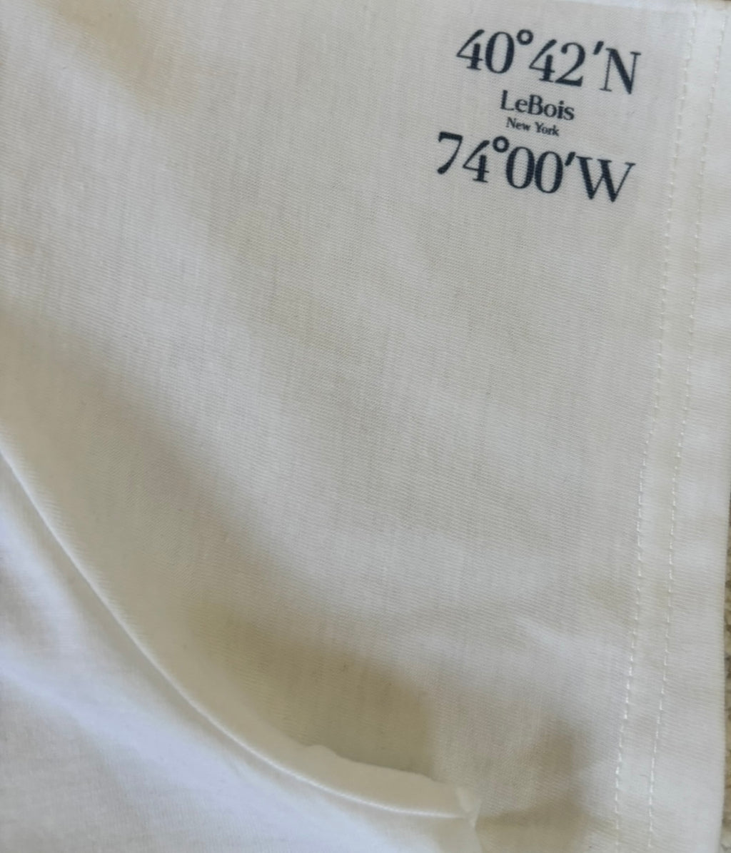 LE BOIS pack of 3 white t-shirts